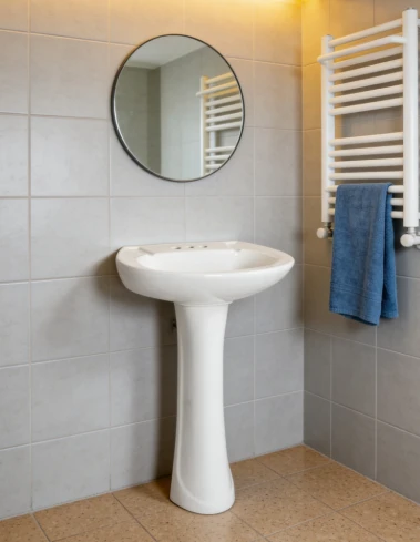 460mm vaskur og pallur